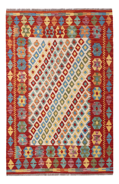Kilim Maimana Tæppe 102x155cm - Uldtæppe