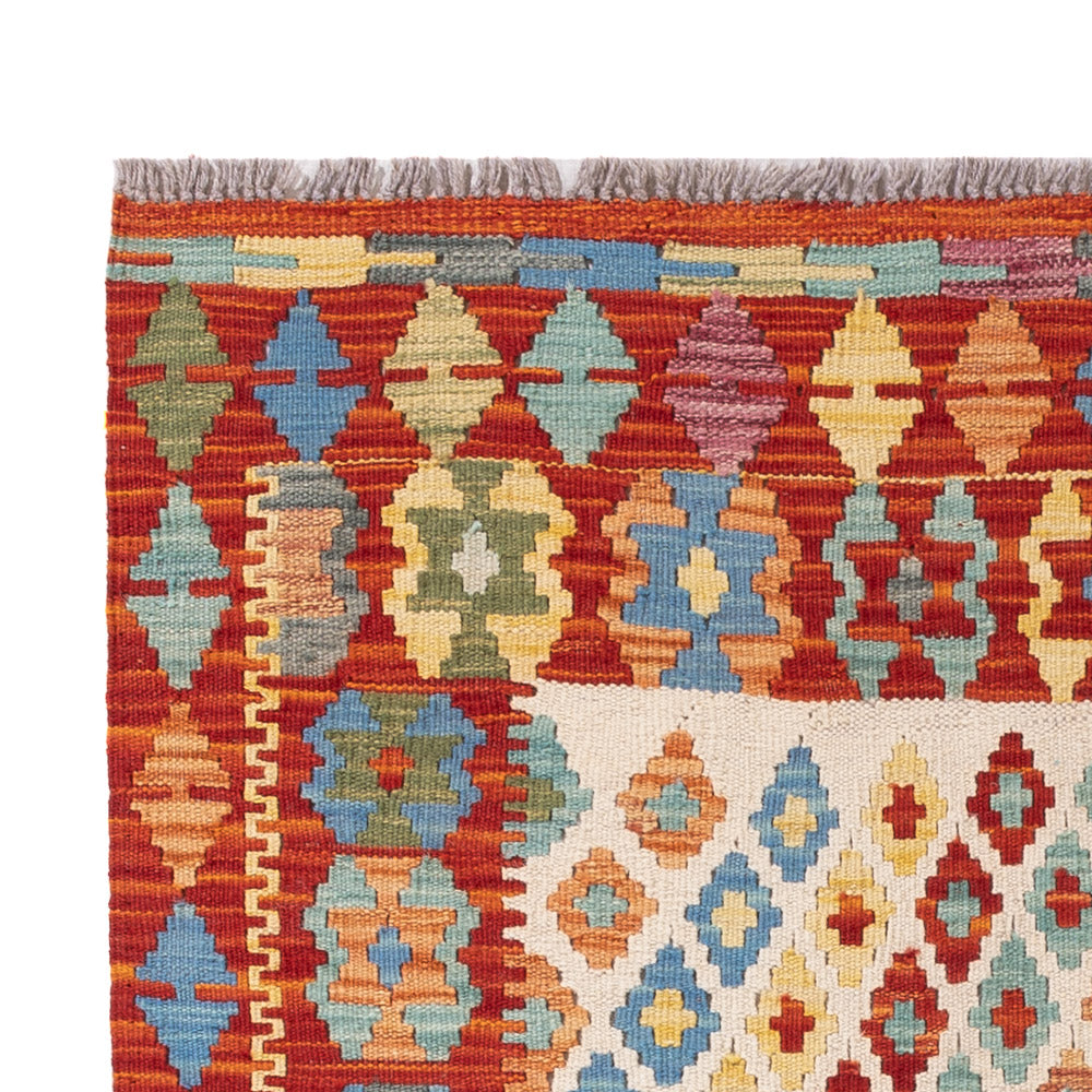 Kilim Maimana Tæppe 155x102cm - Uldtæppe