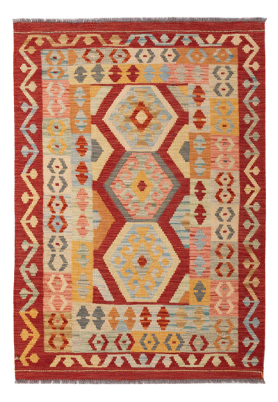 Kilim Maimana Tæppe 100x148cm - Uldtæppe