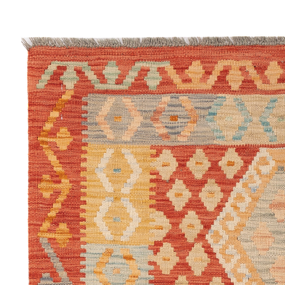 Kelim Teppich - Splash - 154 x 101 cm - bunt