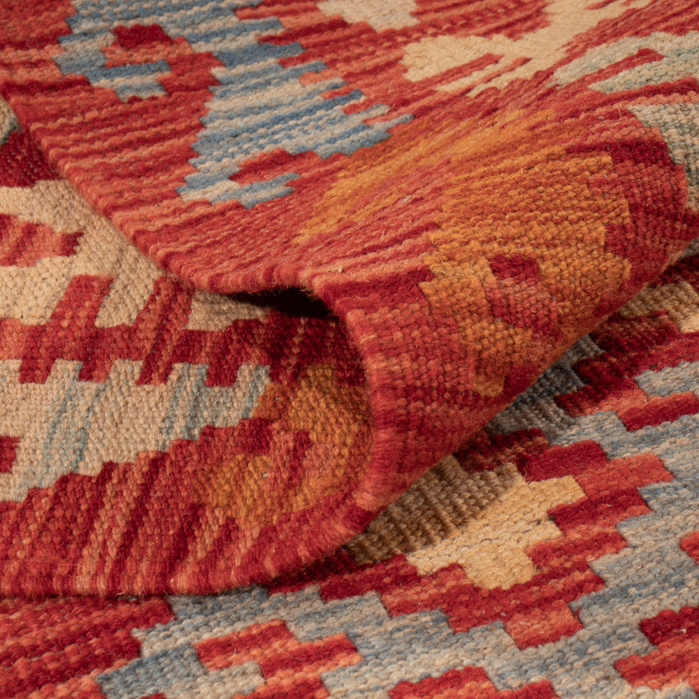 Kelim Teppich - Splash - 149 x 107 cm - bunt