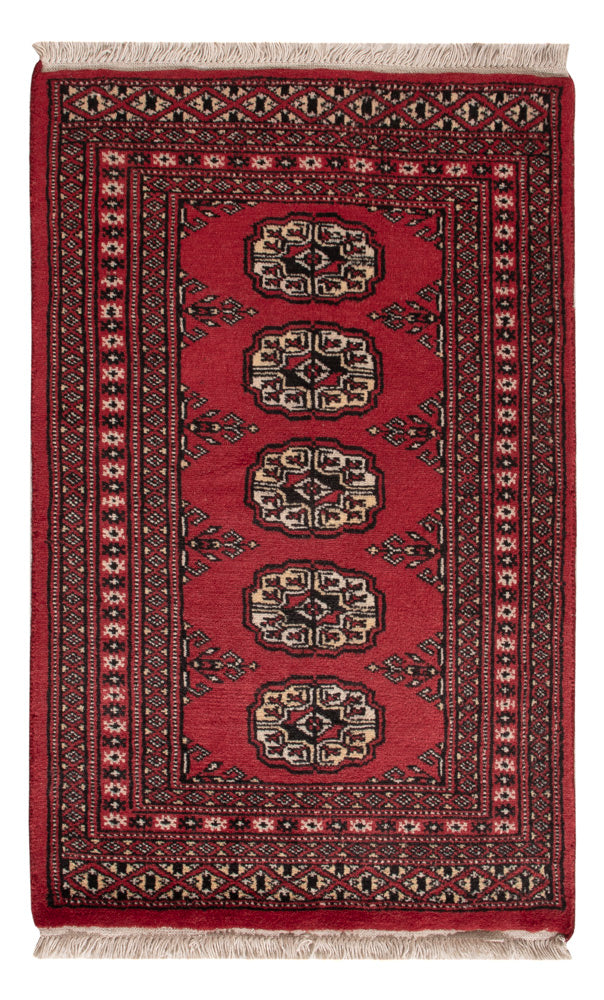 Pakistan Teppich - 95 x 60 cm - rot