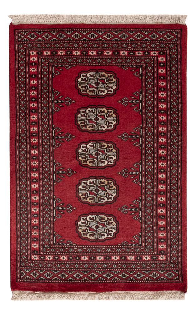 Pakistan Teppich - 95 x 63 cm - rot