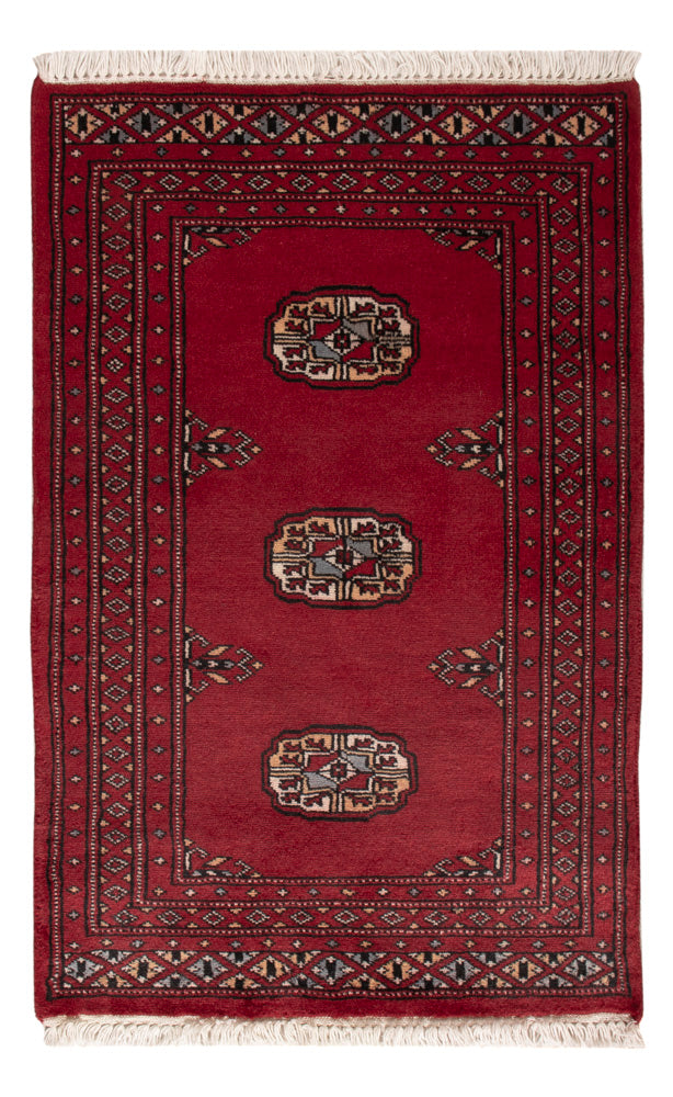 Pakistan Teppich - 96 x 62 cm - rot