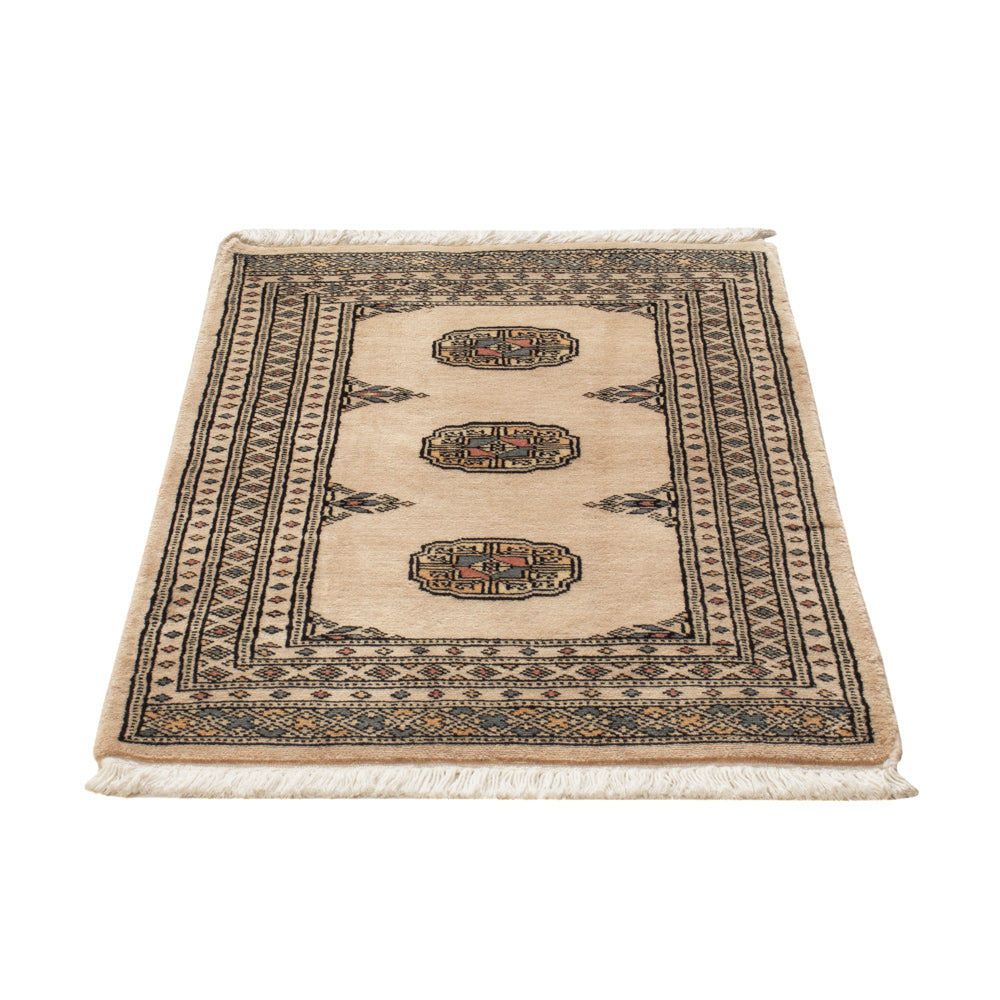 Pakistan Teppich - 94 x 61 cm - creme