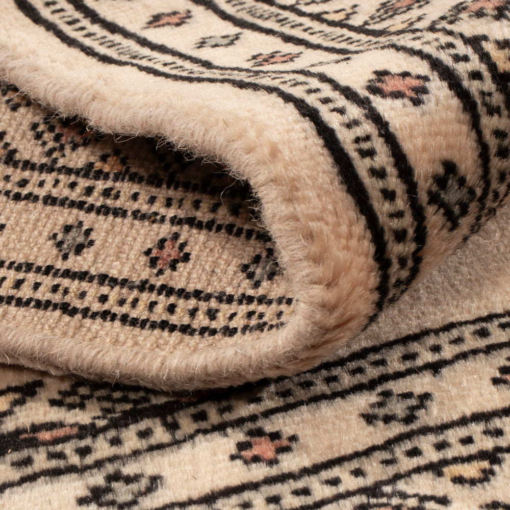 Pakistan Teppich - 94 x 62 cm - creme