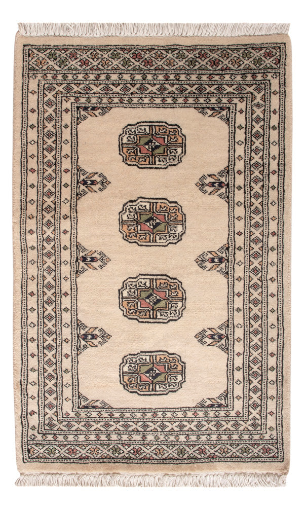 Pakistan Teppich - 97 x 60 cm - creme