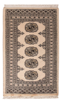 Pakistan Teppich - 94 x 62 cm - creme