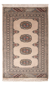 Pakistan Teppich - 95 x 62 cm - creme