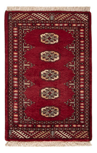 Pakistan Teppich - 92 x 63 cm - rot
