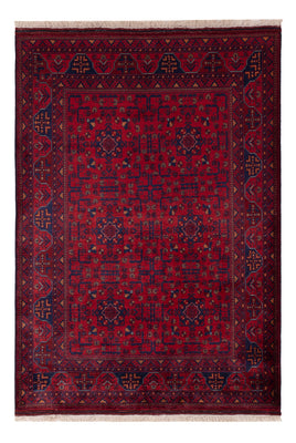 Afghan Teppich - Royal - 147 x 102 cm - rot