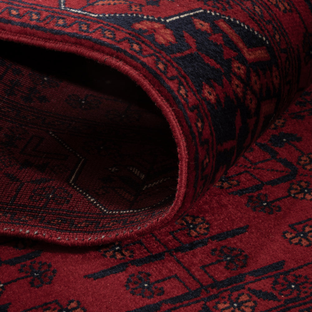 Afghan Teppich - Royal - 150 x 103 cm - rot