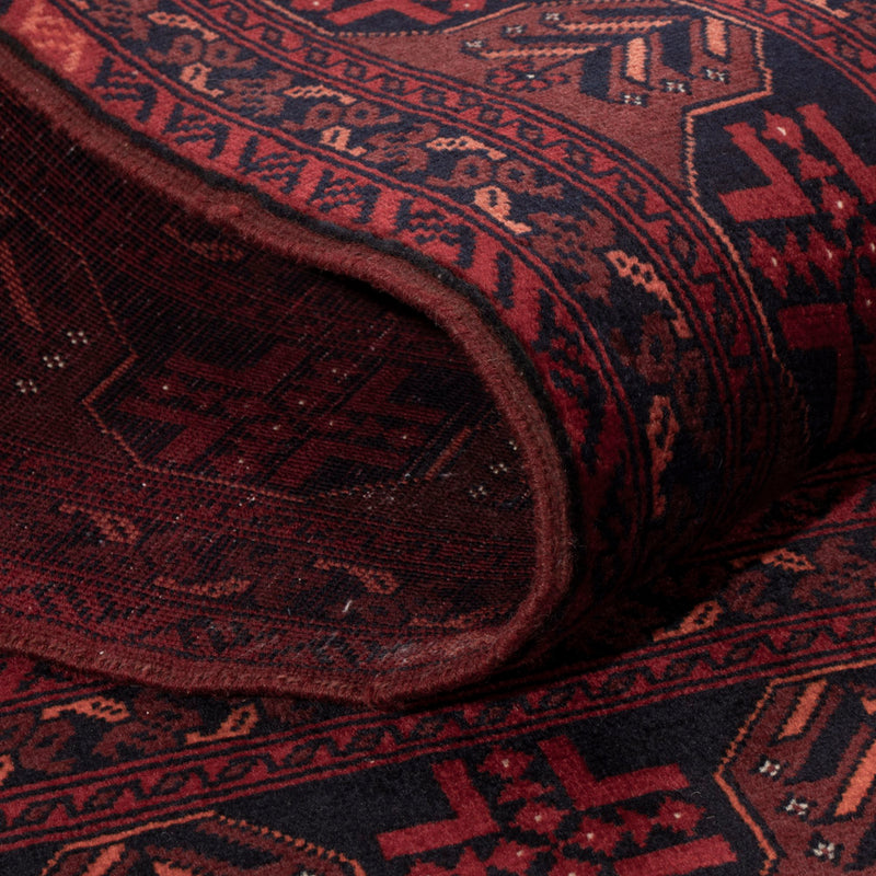 Afghan Teppich - Royal - 149 x 101 cm - rot