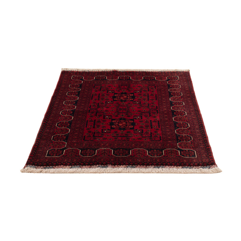 Afghan Teppich - Kunduz - 147 x 100 cm - rot