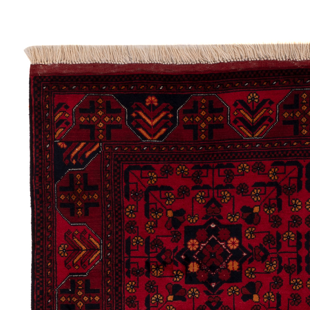 Afghan Teppich - Royal - 147 x 100 cm - rot