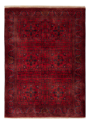 Afghan Teppich - Royal - 139 x 101 cm - rot
