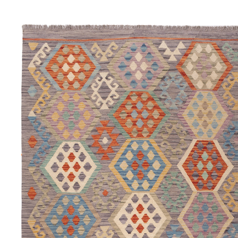 Kilim Maimana Tæppe 255x344cm - Uldtæppe