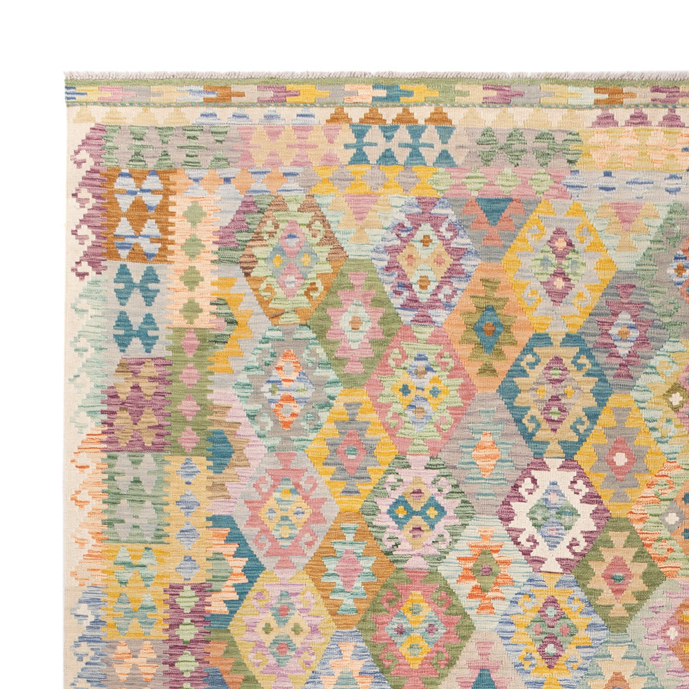 Kilim Maimana Tæppe 303x375cm - Uldtæppe