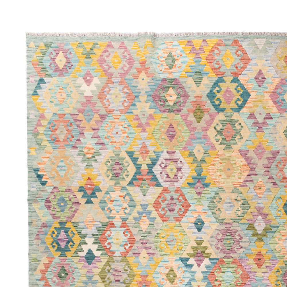 Kilim Maimana Tæppe 312x383cm - Uldtæppe