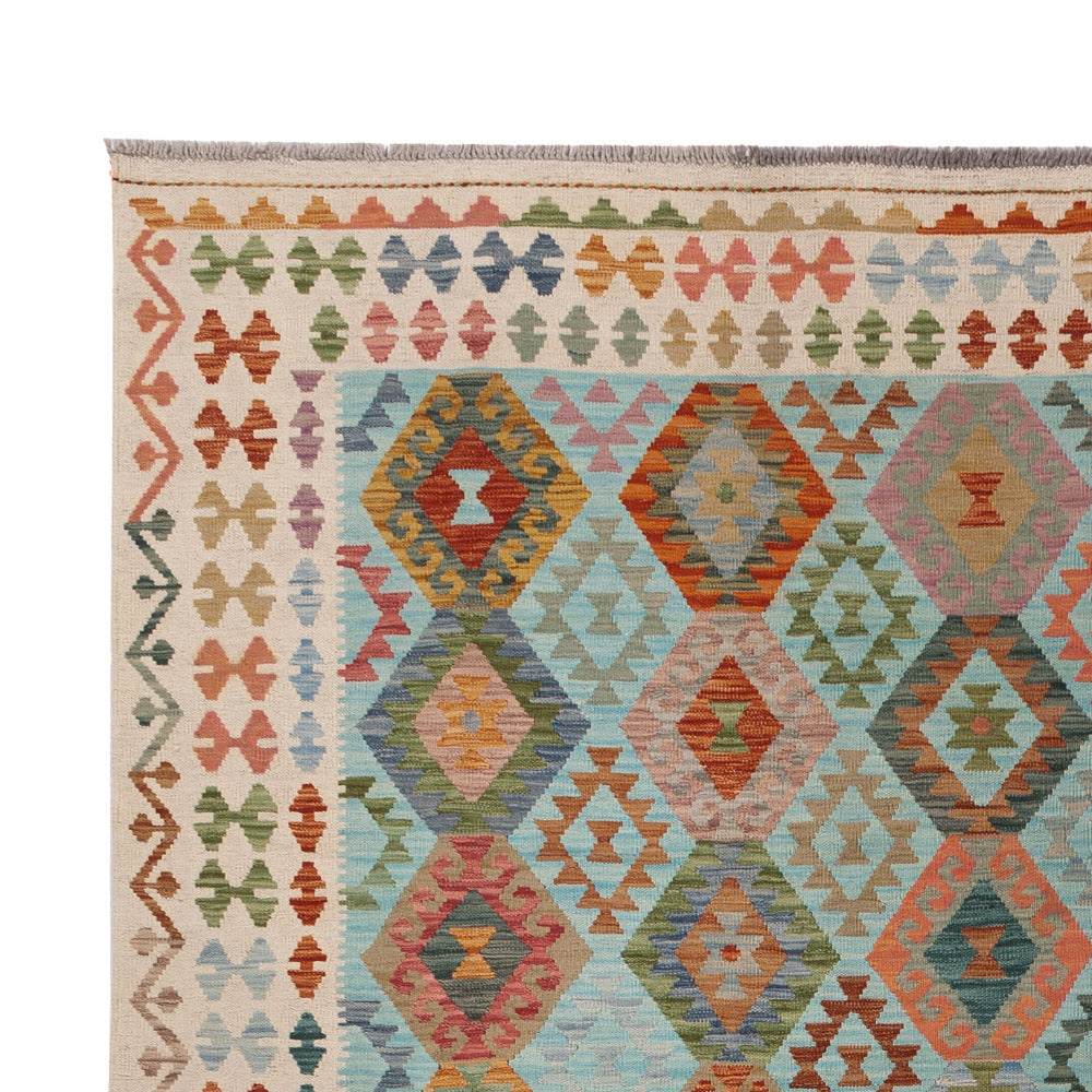Kilim Maimana Tæppe 258x347cm - Uldtæppe
