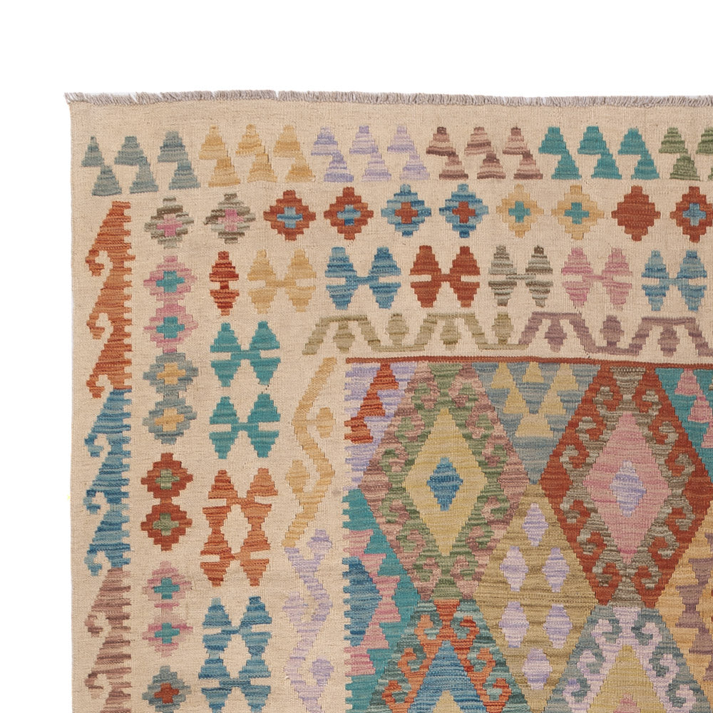 Kilim Maimana Tæppe 250x348cm - Uldtæppe