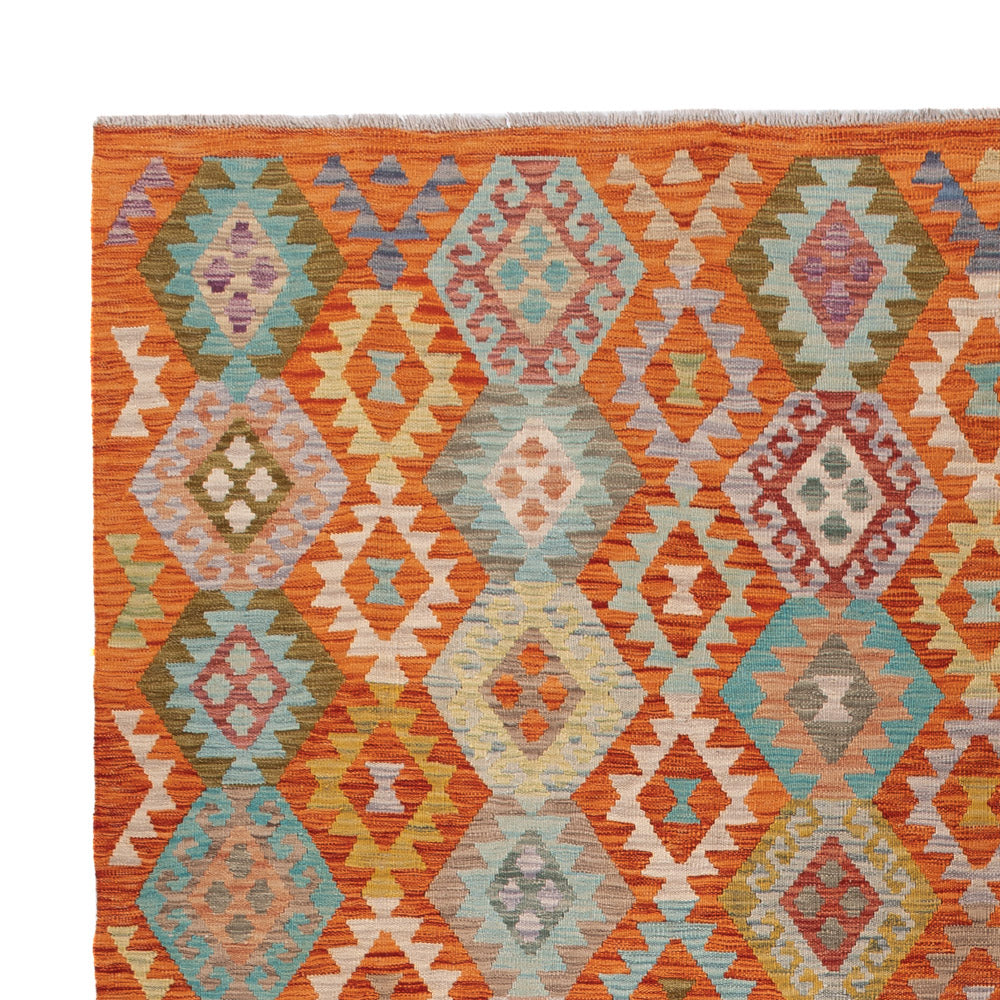 Kilim Maimana Tæppe 345x252cm - Uldtæppe
