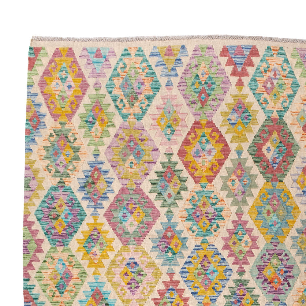 Kilim Maimana Tæppe 266x367cm - Uldtæppe