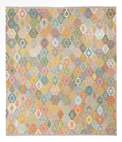 Kilim Maimana Tæppe 264x307cm - Uldtæppe