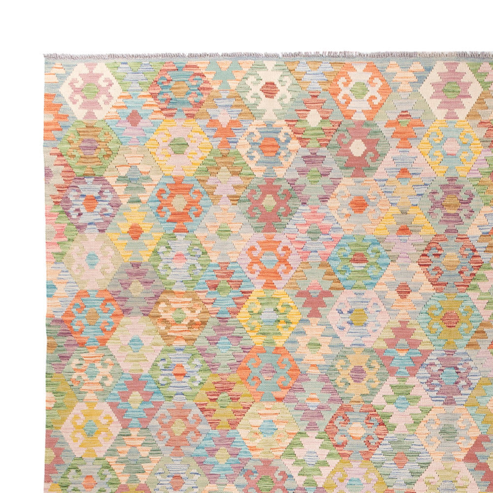 Kilim Maimana Tæppe 323x392cm - Uldtæppe