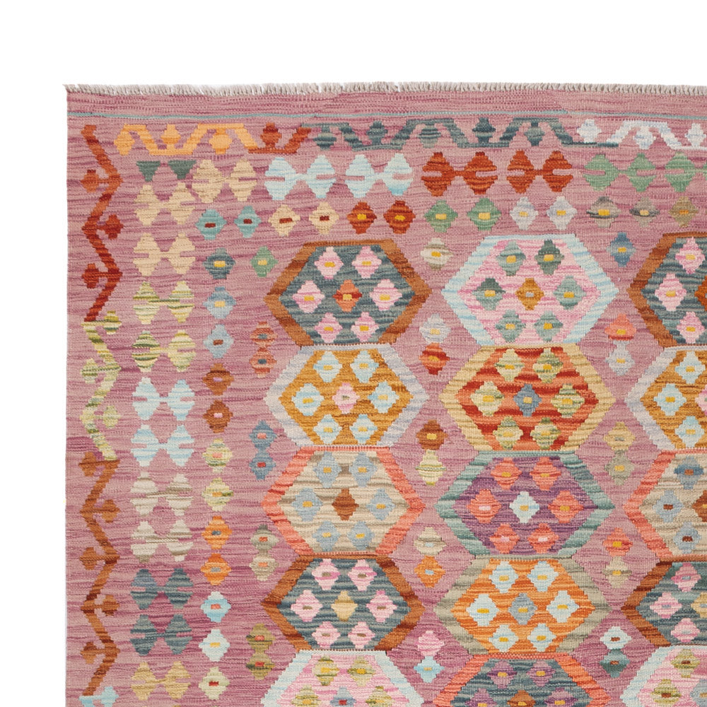 Kilim Maimana Tæppe 347x252cm - Uldtæppe