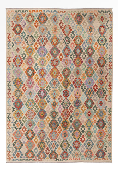 Kilim Maimana Tæppe 258x358cm - Uldtæppe
