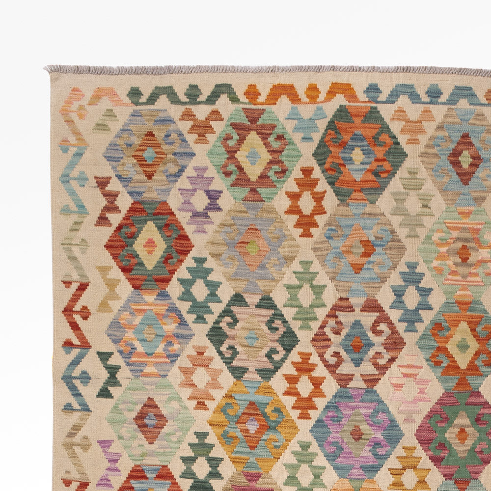 Kilim Maimana Tæppe 258x358cm - Uldtæppe