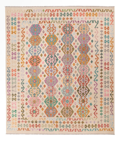 Kilim Maimana Tæppe 250x287cm - Uldtæppe