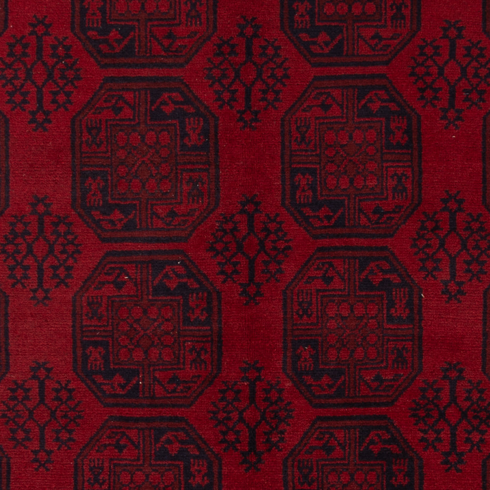 Afghan Teppich - Filpa - 300 x 245 cm - rot