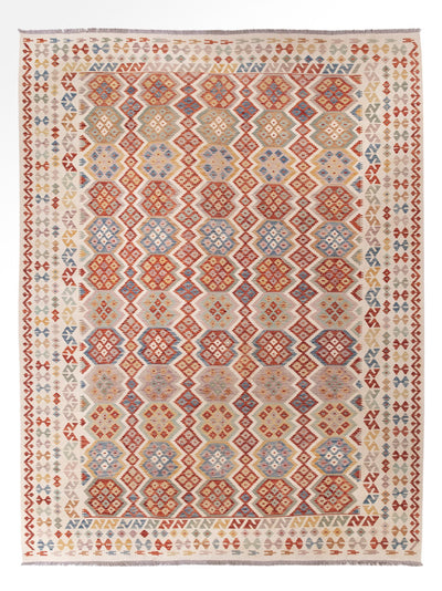 Kilim Maimana Tæppe 306x403cm - Uldtæppe