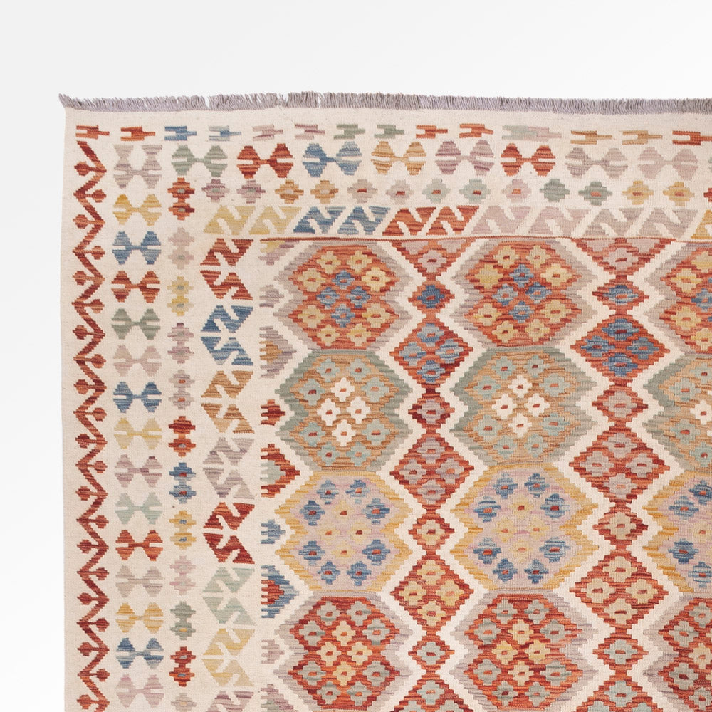Kilim Maimana Tæppe 306x403cm - Uldtæppe