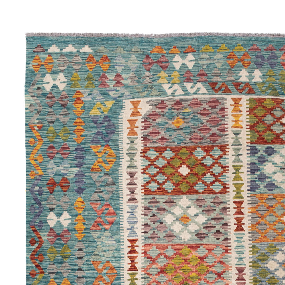 Kilim Maimana Tæppe 251x352cm - Uldtæppe