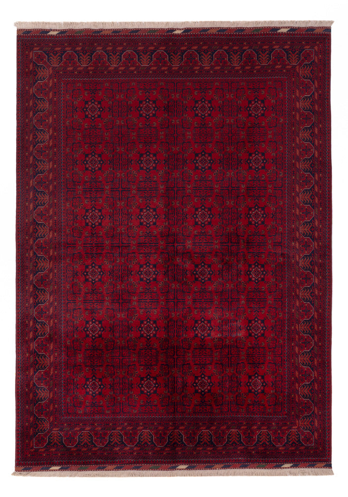 Afghan Teppich - Royal - 235 x 170 cm - rot