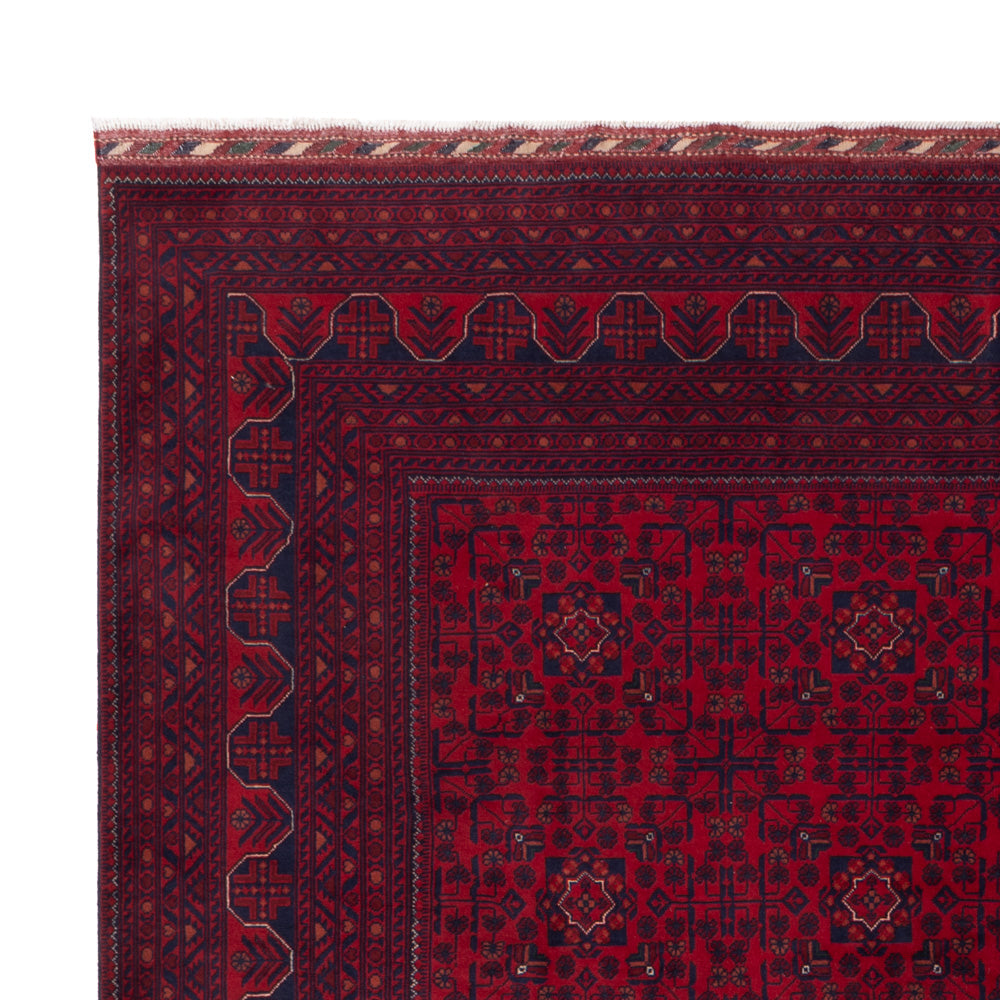 Afghan Teppich - Kunduz - Royal - 366 x 255 cm - rot