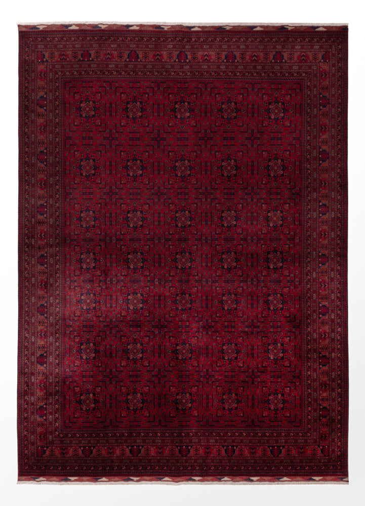 Afghan Teppich - Royal - 354 x 255 cm - rot