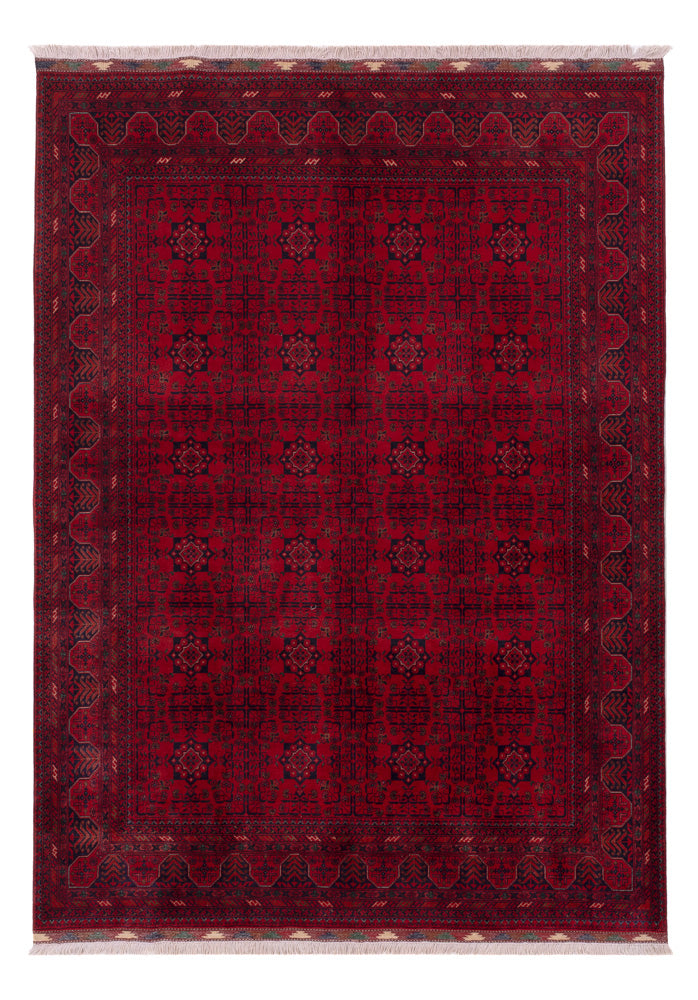 Afghan Teppich - Royal - 240 x 173 cm - rot