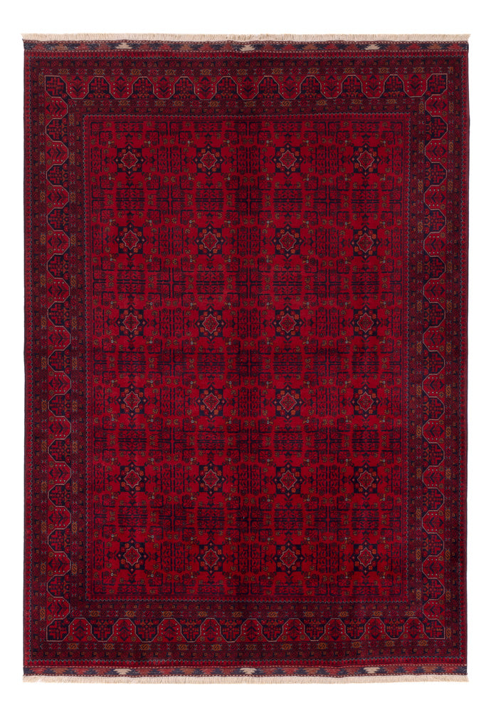 Afghan Teppich - Royal - 241 x 170 cm - rot