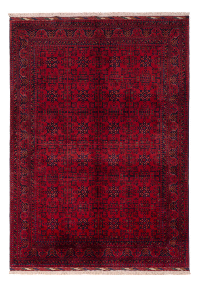 Afghan Teppich - Royal - 242 x 173 cm - rot
