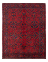 Afghan Teppich - Kunduz - 227 x 174 cm - rot