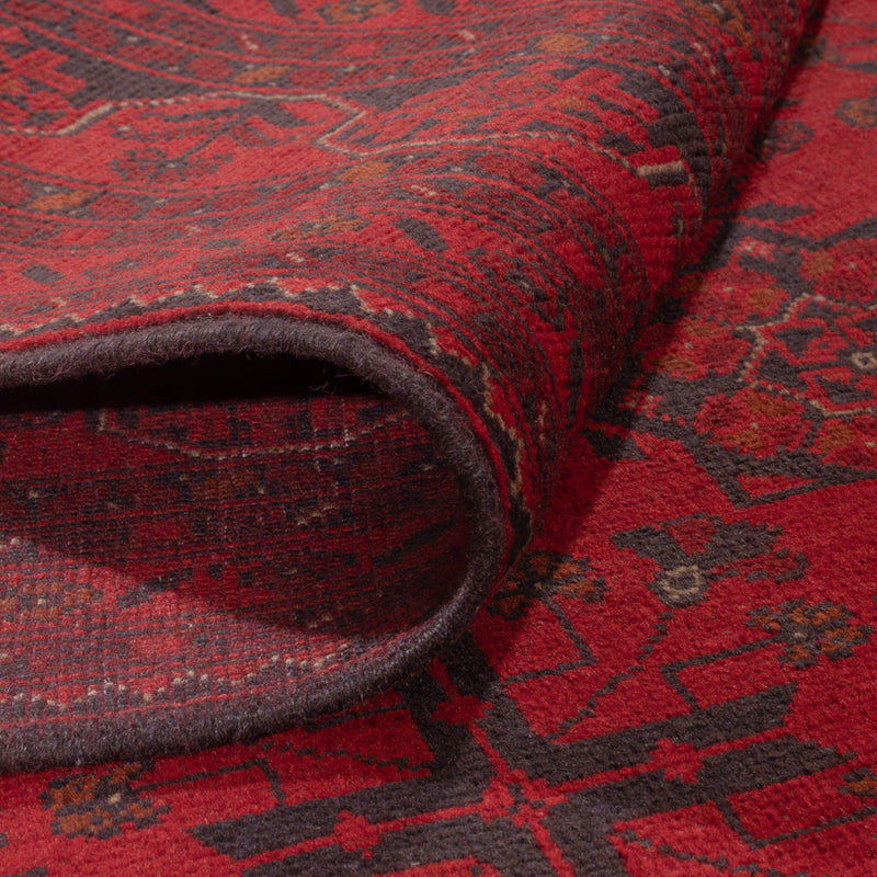 Afghan Teppich - Kunduz - 234 x 170 cm - rot