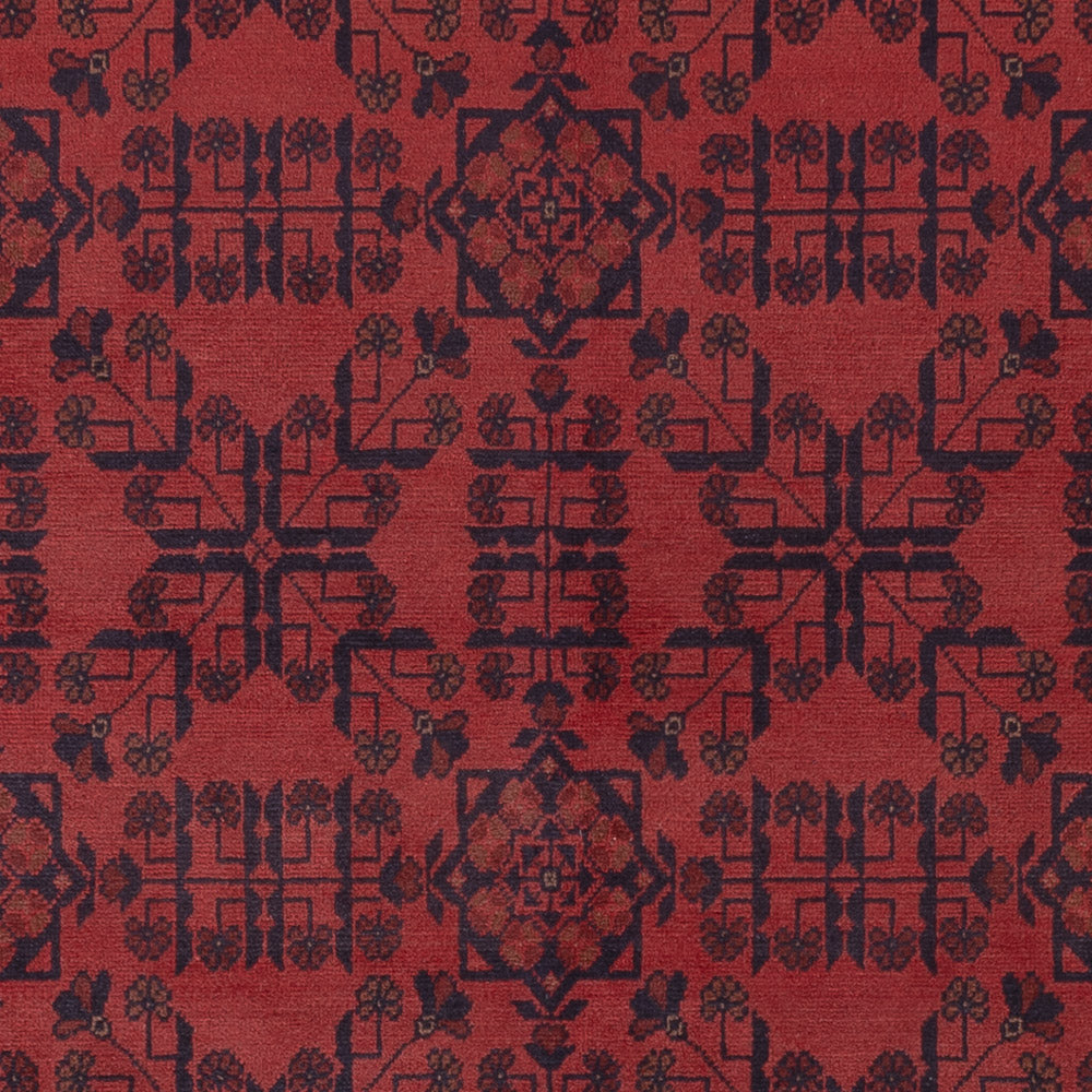 Afghan Teppich - Kunduz - 240 x 175 cm - rot