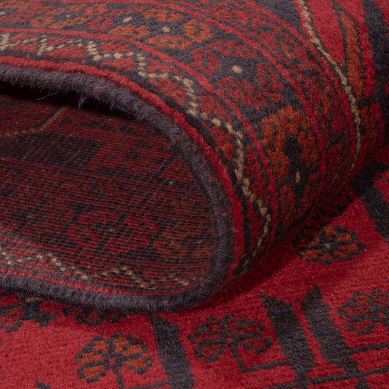Afghan Teppich - Kunduz - 236 x 166 cm - rot