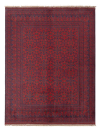 Afghan Teppich - Kunduz - 231 x 176 cm - rot