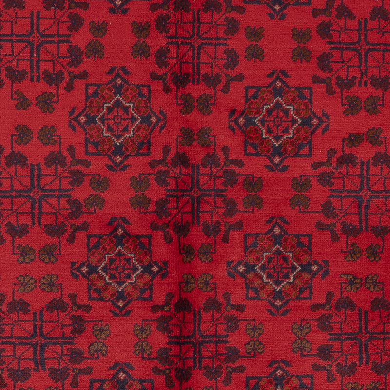 Afghan Teppich - Kunduz - 223 x 173 cm - rot