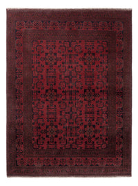 Afghan Teppich - Kunduz - 206 x 151 cm - rot